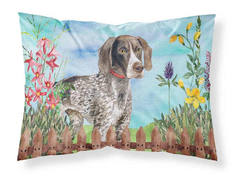 German Shorthaired Pointer Spring Fabric Standard Pillowcase CK1203PILLOWCASE