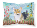 Pembroke Corgi Spring Standard Pillowcase Lightweight Super Soft Easy Care Decorative Artwork Pillowcase, Standard