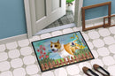 American Staffordshire Spring Doormat - 18x27 Decorative Floor Mat – Indoor/Outdoor Rug with Artistic Flair CK1206MAT