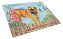 Boerboel Mastiff Spring Glass Cutting Boards – Durable, Decorative Kitchen Art Large CK1208LCB