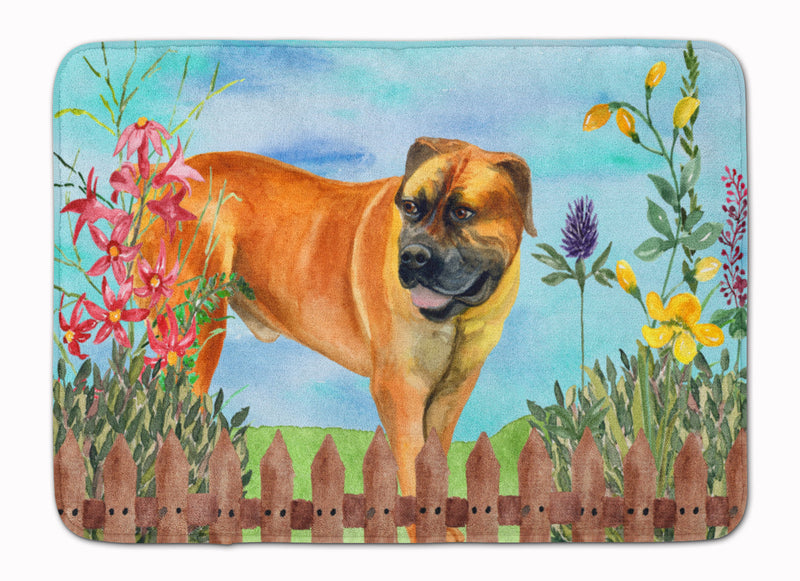 Boerboel Mastiff Spring Machine Washable Memory Foam Mat CK1208RUG