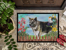 American Akita Spring Doormat - 18x27 Decorative Floor Mat – Indoor/Outdoor Rug with Artistic Flair CK1231MAT