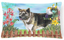 American Akita Spring Canvas Fabric Decorative Pillow CK1231PW1216