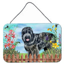 Black Russian Terrier Spring Wall or Door Hanging Prints CK1239DS812