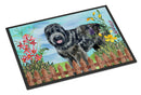 Black Russian Terrier Spring Doormat - 24x36 Decorative Floor Mat – Indoor/Outdoor Rug with Artistic Flair CK1239JMAT