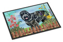 Black Russian Terrier Spring Doormat - 18x27 Decorative Floor Mat – Indoor/Outdoor Rug with Artistic Flair CK1239MAT