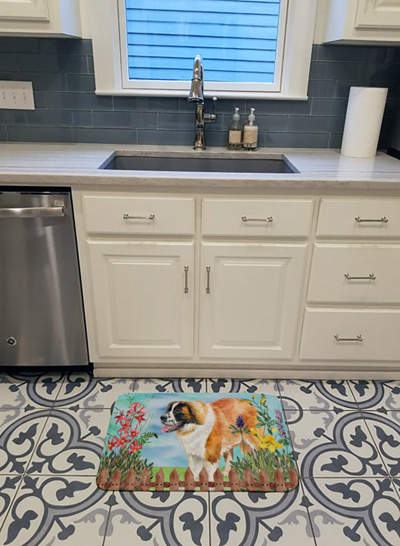 Saint Bernard Spring Machine Washable Memory Foam Mat CK1241RUG