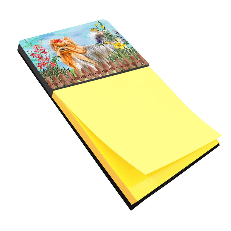 Yorkshire Terrier Spring Sticky Note Holder CK1247SN