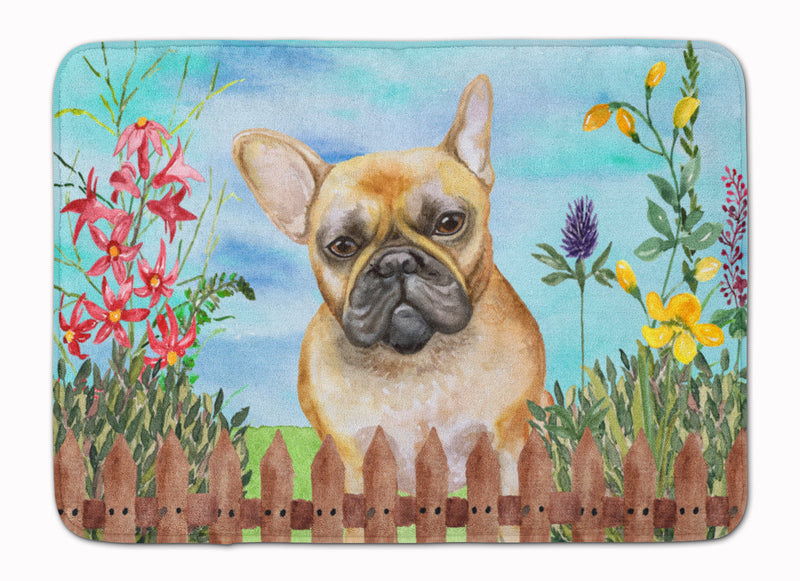 French Bulldog Spring Machine Washable Memory Foam Mat CK1250RUG