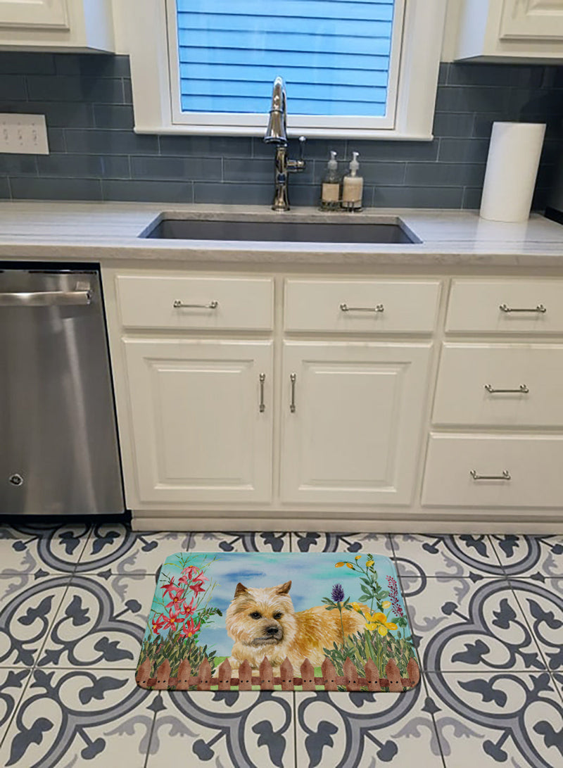 Cairn Terrier Spring Machine Washable Memory Foam Mat CK1252RUG