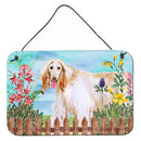 Afghan Hound Spring Wall or Door Hanging Prints CK1264DS812