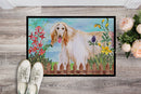 Afghan Hound Spring Doormat - 24x36 Decorative Floor Mat – Indoor/Outdoor Rug with Artistic Flair CK1264JMAT