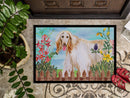 Afghan Hound Spring Doormat - 24x36 Decorative Floor Mat – Indoor/Outdoor Rug with Artistic Flair CK1264JMAT