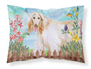 Afghan Hound Spring  Standard Pillowcase – Artistic Decorative Front, White Back CK1264PILLOWCASE