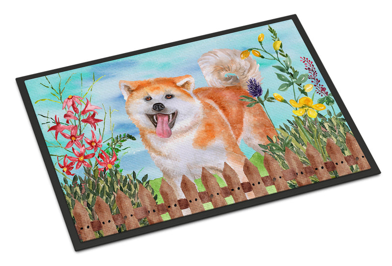 Akita Spring Doormat - 24x36 Decorative Floor Mat – Indoor/Outdoor Rug with Artistic Flair CK1265JMAT