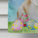 Dandie Dinmont Easter Bunny House Flag 28x40 Porch Sleeve Pole Decorative Outside Yard Banner Artwork Wall Hanging, Polyester