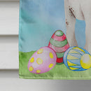 Chinese Crested Easter Bunny House Flag 28x40 Porch Sleeve Pole Decorative Outside Yard Banner Artwork Wall Hanging, Polyester