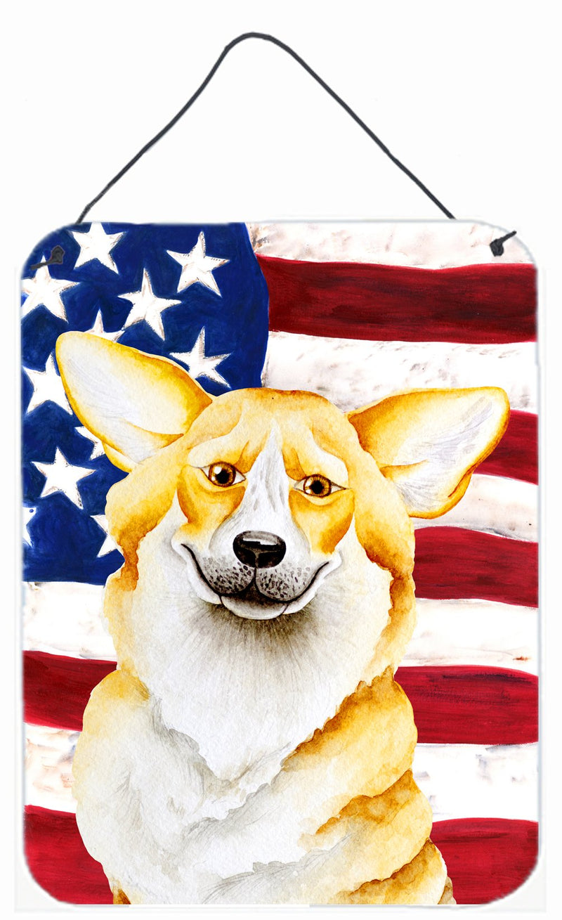 Corgi Patriotic Wall or Door Hanging Prints CK1383DS1216