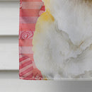 Corgi Love Flag Canvas House Size CK1390CHF