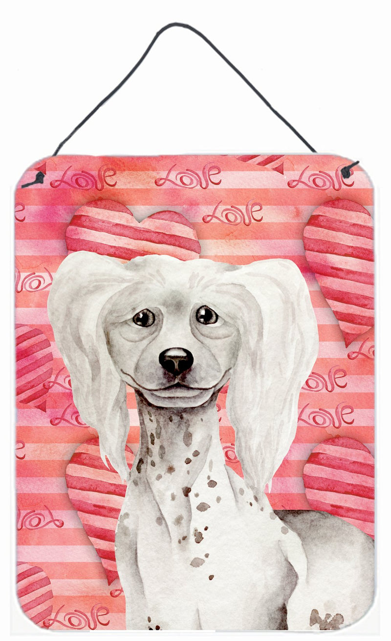 Chinese Crested Love Wall or Door Hanging Prints CK1394DS1216