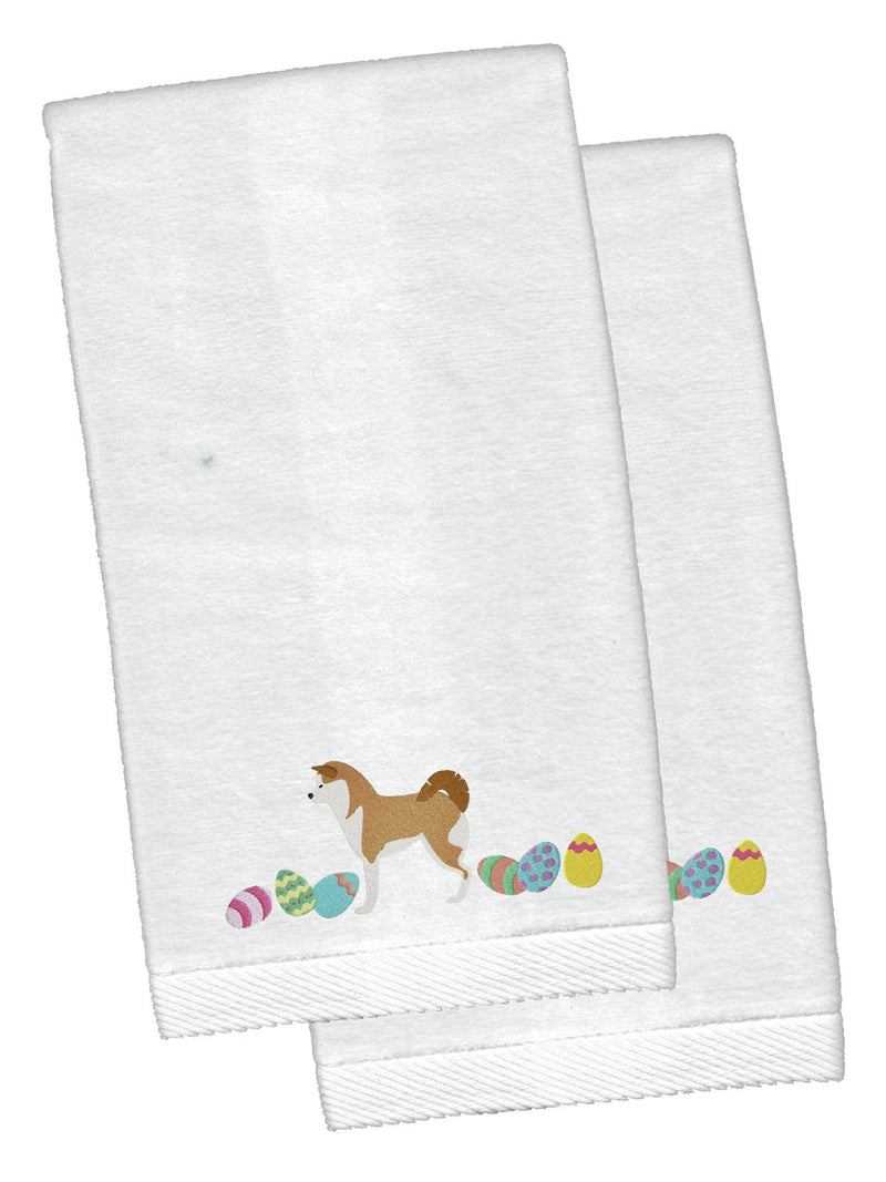 Akita Easter Hand Towel – Embroidered - Plush Soft & Stylish CK1595KTEMB