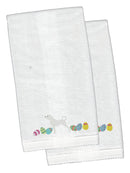 Anatolian Shepherd Easter Hand Towel – Embroidered - Plush Soft & Stylish CK1599KTEMB