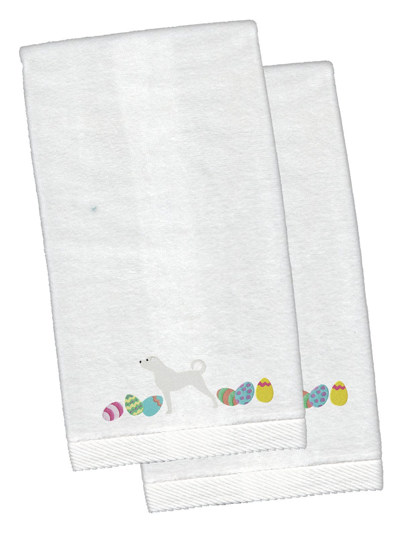 Anatolian Shepherd Easter Hand Towel – Embroidered - Plush Soft & Stylish CK1599KTEMB