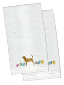 Bloodhound Easter Hand Towel – Embroidered - Plush Soft & Stylish CK1612KTEMB