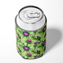 Thistle Can or Bottle Hugger Cooler Sleeve for Standard 12 oz Cans, Insulated Foam Beer & Soda Can Hugger Reusable