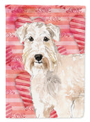 Love a Wheaten Terrier Flag Canvas House Size CK1746CHF