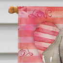 Love a Weimaraner Flag Canvas House Size CK1748CHF