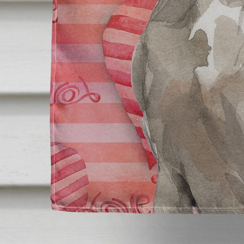 Love a Weimaraner Flag Canvas House Size CK1748CHF
