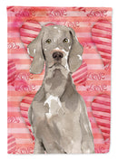 Love a Weimaraner Flag Canvas House Size CK1748CHF
