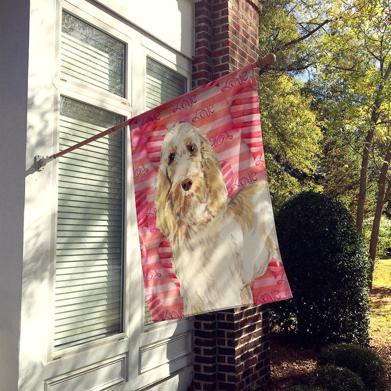 Love a Spinone Italiano Flag Canvas House Size CK1749CHF