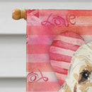 Love a Spinone Italiano Flag Canvas House Size CK1749CHF