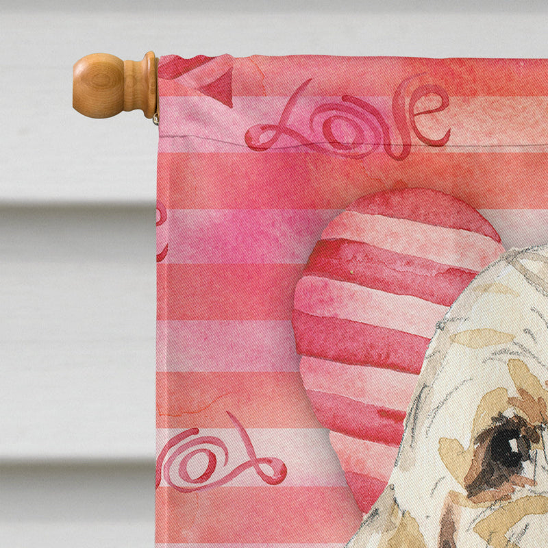 Love a Spinone Italiano Flag Canvas House Size CK1749CHF