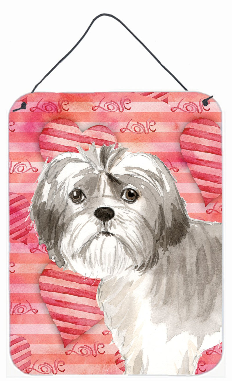 Love a Shih Tzu Puppy Wall or Door Hanging Prints CK1751DS1216