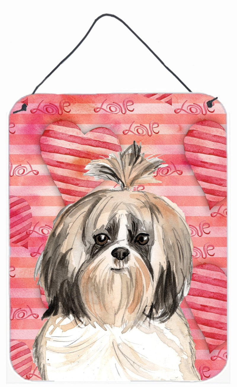 Love a Shih Tzu Wall or Door Hanging Prints CK1752DS1216