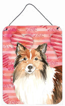 Love a Sheltie Wall or Door Hanging Prints CK1753DS1216