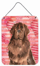 Love a Newfoundland Wall or Door Hanging Prints CK1758DS1216