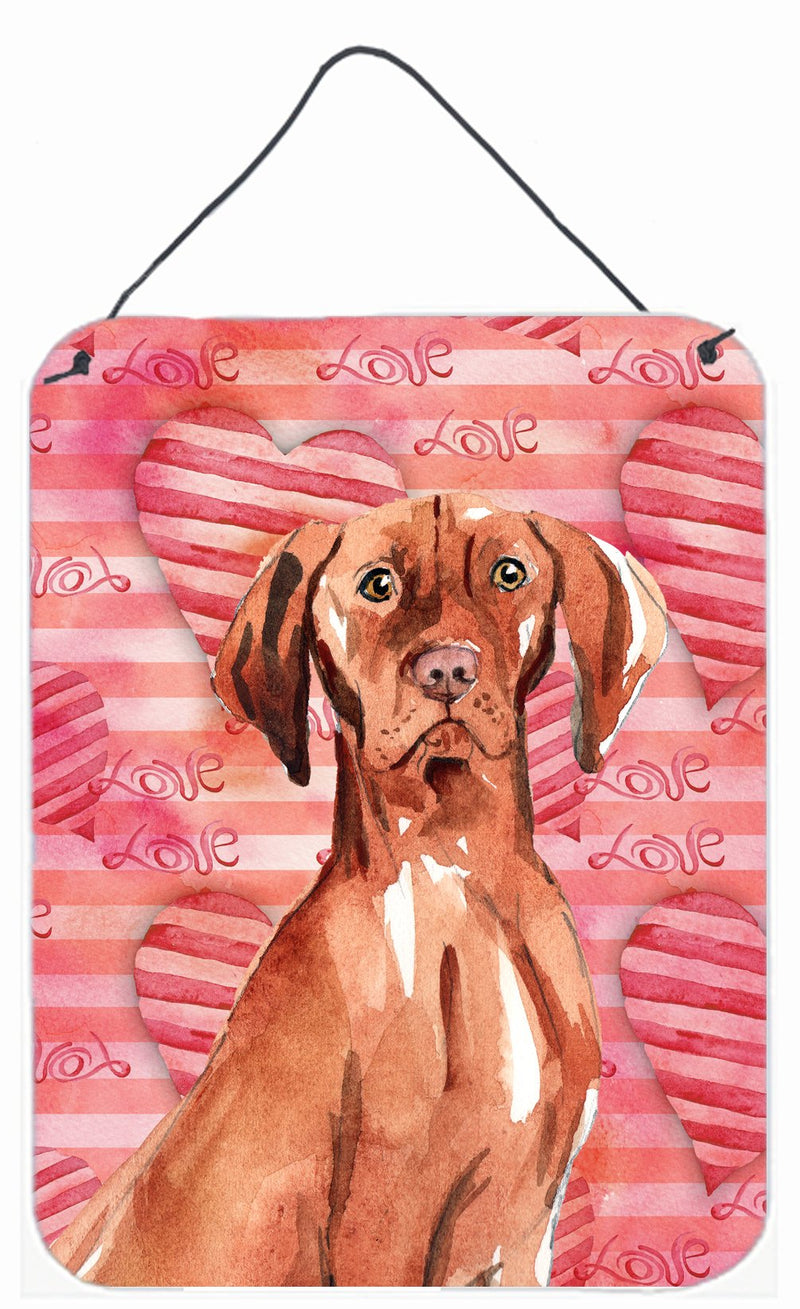 Love a Vizsla Wall or Door Hanging Prints CK1766DS1216