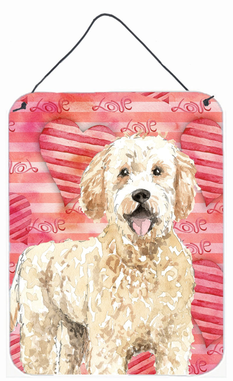 Love a Goldendoodle Wall or Door Hanging Prints CK1768DS1216