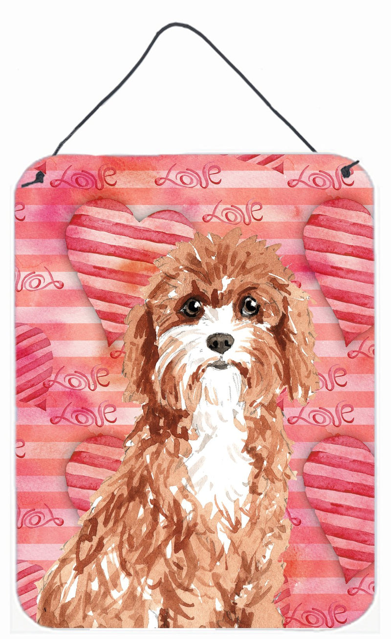 Love a Cavapoo Wall or Door Hanging Prints CK1770DS1216