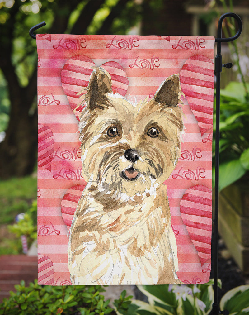 Love a Cairn Terrier Flag Garden Size CK1772GF