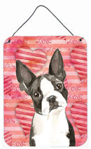 Love a Boston Terrier Wall or Door Hanging Prints CK1775DS1216