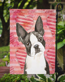 Love a Boston Terrier Garden Flag - Outdoor Decorative Yard Flag CK1775GF
