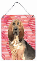 Love a Bloodhound Wall or Door Hanging Prints CK1776DS1216