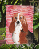 Love a Basset Hound Garden Flag - Outdoor Decorative Yard Flag CK1779GF