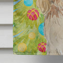 Christmas Tree Spinone Italiano House Flag 28x40 Porch Sleeve Pole Decorative Outside Yard Banner Artwork Wall Hanging, Polyester