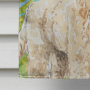 Christmas Tree Goldendoodle House Flag 28x40 Porch Sleeve Pole Decorative Outside Yard Banner Artwork Wall Hanging, Polyester